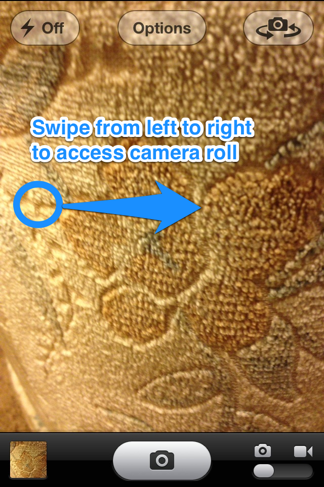 Quick Tip: Access Camera Roll Directly From Camera App - TeachMeiOS.com